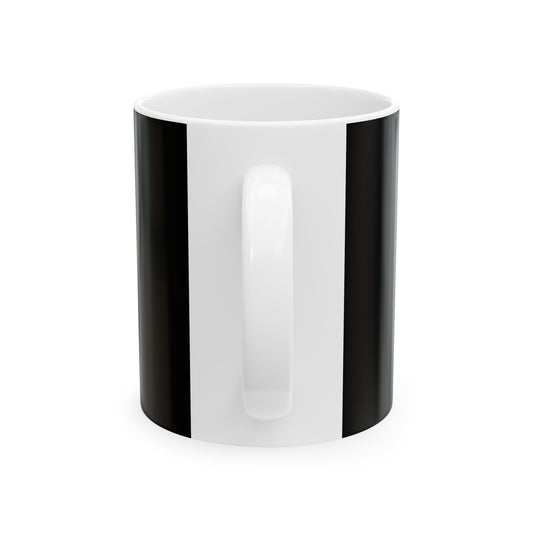 Minimalist Black Space Empire Logo | Ceramic Coffee Cup