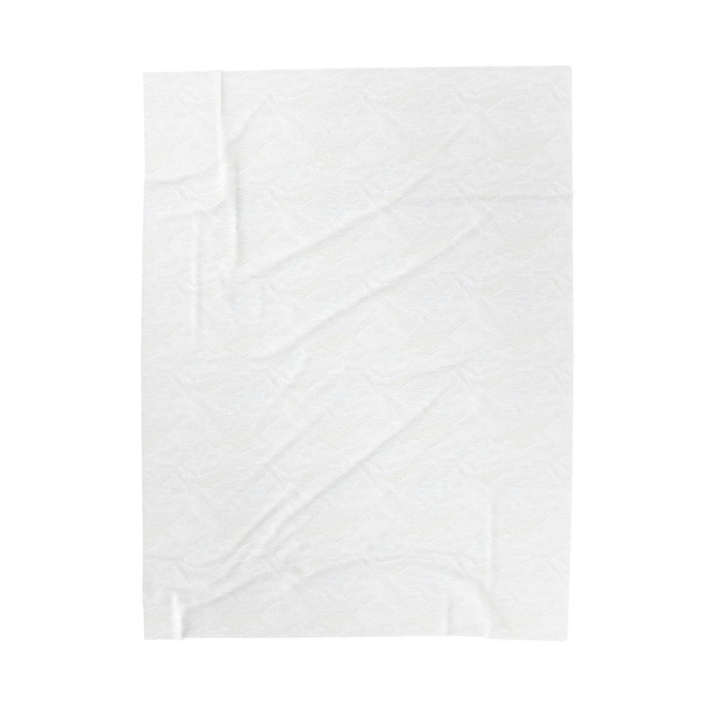 Forest Fern Pattern Velveteen Plush Blanket