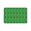 Botanical Green Leaf Desk Mat — Patterned Desk Mat / Mouse Pad
