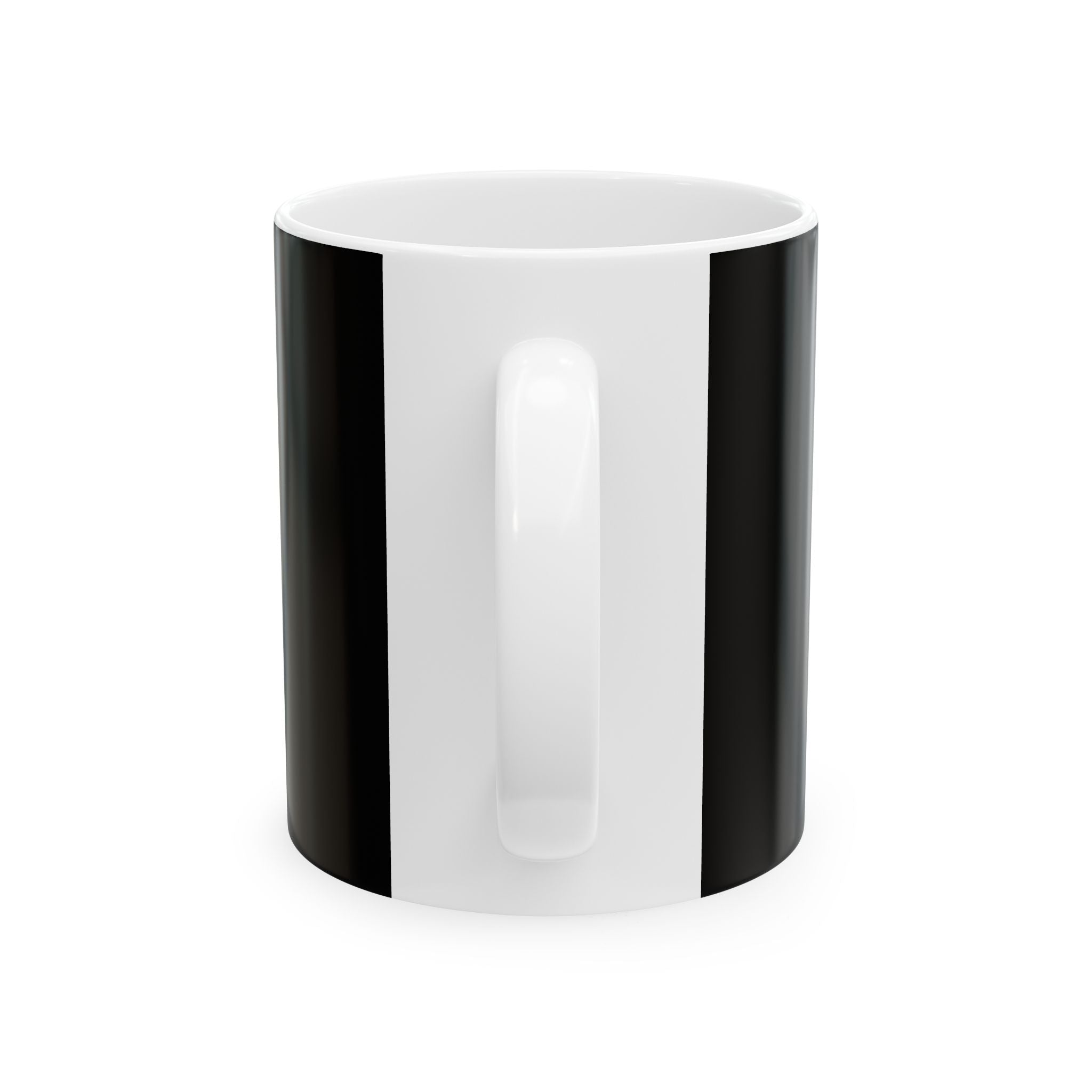 Minimalist Black Space Empire Logo | Ceramic Coffee Cup