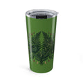 Botanical Forest Tumbler 20oz — Green Leaf Nature Travel Cup