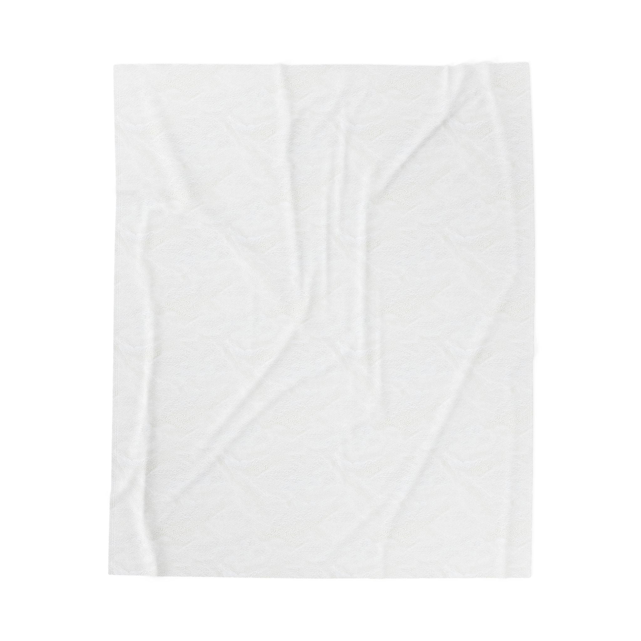 Forest Fern Pattern Velveteen Plush Blanket